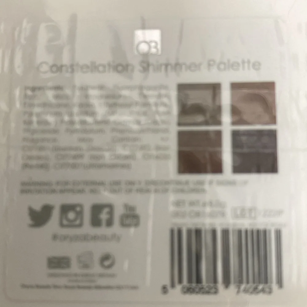ORYZA Constellation Shimmer Palette